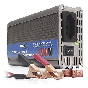 Inversor De Tensão Voltagem Entrada 12v Saída 110v Veicular
