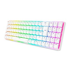 Teclado Gamer Redragon Mecanico Ashe Rgb Switch Azul 78%