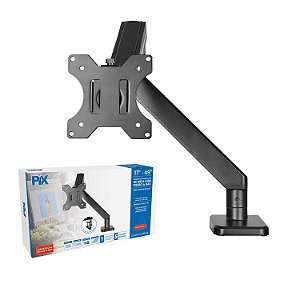 Suporte Monitor Grande Mesa Gamer Pistao A Gás 17" a 49"