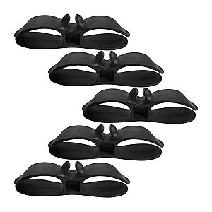 Kit 5x Organizador De Cabos E Fios Eletrodomésticos Adesivo