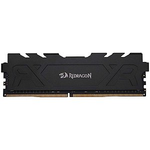 Memoria Ddr4 8Gb 3200Mhz Redragon Rage Preta Com Dissipador