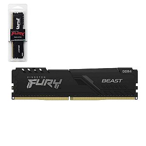 Memoria Kingston Fury Beast 32gb Ddr4 3200Mhz 1.35v Black