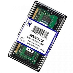Memoria de notebook DDR3 4GB 1600 kingston low voltage 1,35