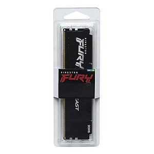 Memoria Desktop Kingston Fury Beast Black 16Gb Ddr5 5600Mts