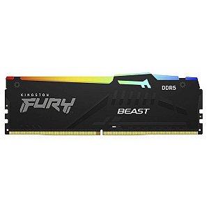 Memoria 32Gb Ddr5 5600Mts Kingston Fury Beast Rgb Xmp 3.0