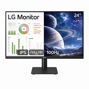 Monitor Gamer LG 24" FHD 100Hz 5ms Painel IPS HDMI Preto