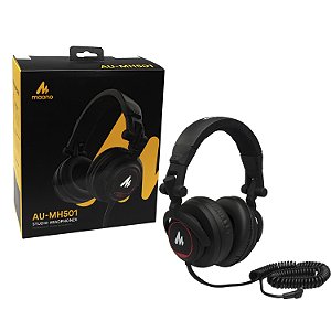 Fones De Ouvido Estúdio Profissional Maono P2 e P10 Cabo 3m