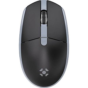 Mouse Sem Fio Óptico Ergonômico Fortrek Bluetooth MW11 Preto