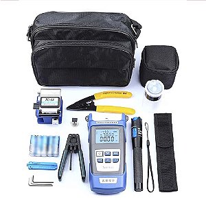 Kit Ferramentas Conectorização Fibra Óptica Profissional 15p