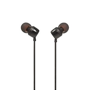 Fone de Ouvido Intra-auricular JBL Tune 110 C/ Fio Microfone