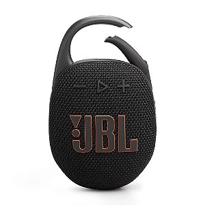 Caixa de Som JBL Portátil CLIP5 Bluetooth IP67 Preto 12H