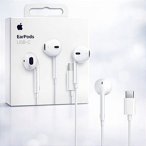 Fone de Ouvido Original Apple Earpods Conector USB-C