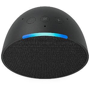 Amazon Echo Pop com Alexa Caixa de Som Inteligente Preto