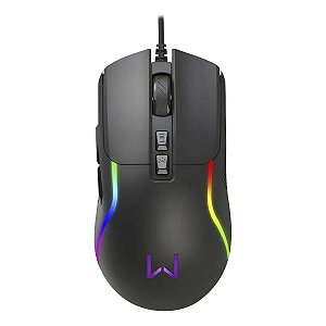 Mouse Gamer Legacy C/ Fio 3600dpi Warrior Mo399 Rgb 7 Botões