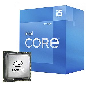 Processador Intel Core i5-12400F 2.5GHz 4.4Gz Max 18Mb Cache