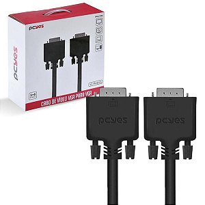 Cabo Vga 15 Pinos Grande 28Awg 40 Metros Com Filtro Pcyes