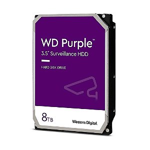 HD WD 8TB Interno Purple, Roxo - WD84PURZ