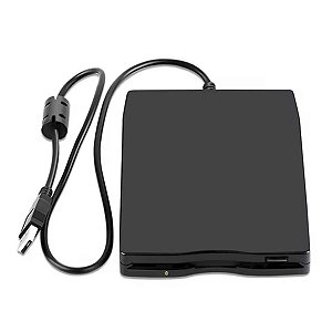 Drive Leitor De Disquete Usb Externo 1.44 Para Notebook Pc