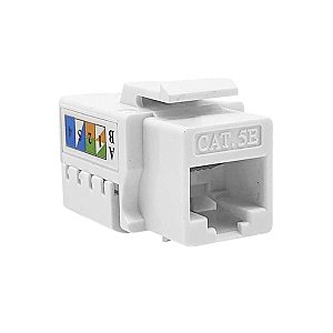 Keystone Rj45 Femea Cat5E 90 Graus T568A/B La-K51 Pluscable