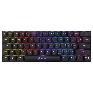 Teclado Mecânico Ziggy Led Switch Outemu Red Led Oex Tc607