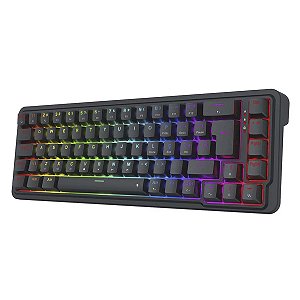 Teclado Mecanico Redragon 65% Nova Chroma Preto Switch Chant