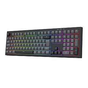 Teclado Gamer Redragon Membrana Crux Rgb Full Size Usb Preto