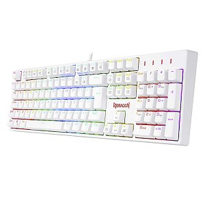 Teclado Gamer Redragon Surara Pro Rgb White Switch Optico Az