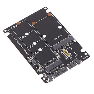 Adaptador Conversor Ssd M2 2280 Ngff Msata Para Sata 3 6GbPs