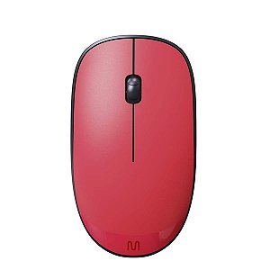 Mouse Sem Fio Slim MS300 1200 DPI 3 botões Vermelho Multi