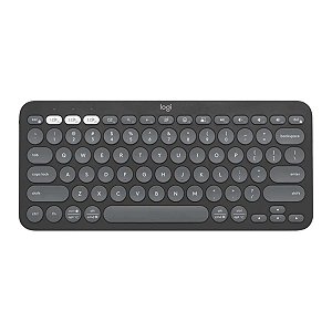 Teclado Logitech K380 Pebble Keys 2 Grafite Sem Fio
