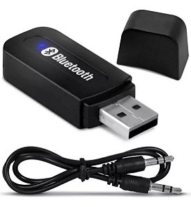 Adaptador Bluetooth Usb P2 Áudio Carro Transmissor Receptor