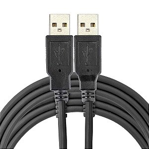 Cabo Usb A Macho Para Usb A Macho 2.0 1,5 Metros Dados