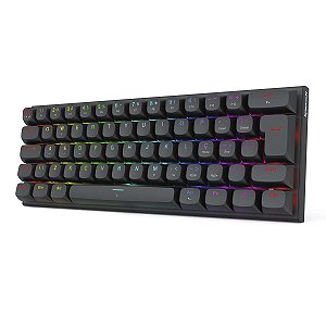 Teclado Gamer Redragon Magnetico Fidd 8KHz 60% Swtch Pink Ln