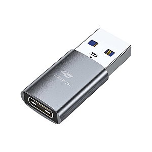 Adaptador OTG USB-A Macho/USB-C Fêmea OTG-10 C3Tech