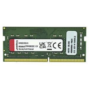 Memoria Para Notebook Kingston Ddr4 16gb 2666Mhz 1.2v