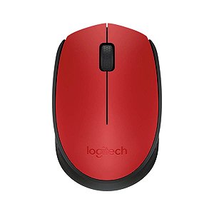 Mouse Optico Wireless Vermelho M170 Logitech