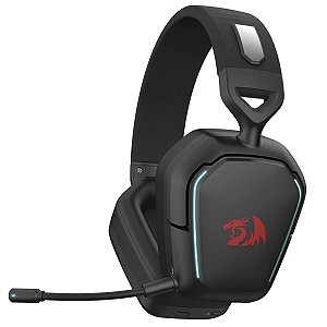 Headset Gamer S/ Fio Redragon Mira 7.1 Bt 2.4Ghz Para Ps5 Pc