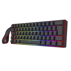 Teclado Mecanico Redragon Fizz+ 60% Switch Magnetic AmberMag