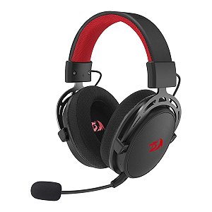 Fone Headset Gamer Sem Fio Redragon Cragblade Pro Preto