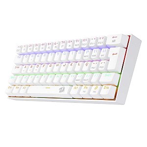 Teclado Mecânico Redragon 60% Lakshmi Rgb Branco Switch Az