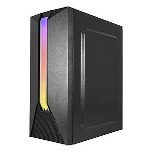 Gabinete Gamer Kmex Bifrost VII Lateral Vidro Atx Preto