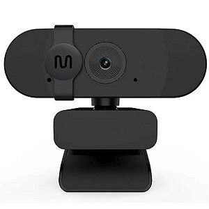 Webcam Multilaser HD 720p WC056 com Microfone e Foco Fixo