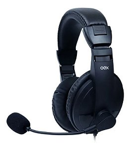 Fone Headset Usb Ajustável Microfone Call Pro Oex Hs102