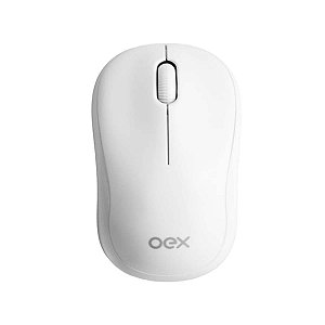 Mouse Wireless/Bluetooth Recarregável Oex Edge Ms607 Branco