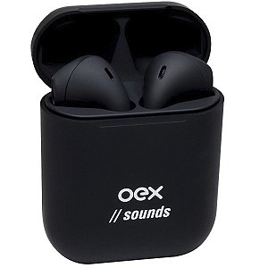 Fone De Ouvido Candy Tws Bluetooth 5.0 Free Oex Tws11 Preto