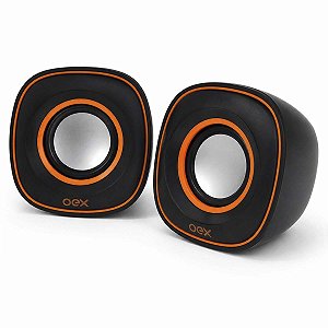 Caixa De Som Ubs Speaker Round Oex Sk-100 + 8 W Potência