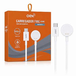 Carregador Magnético Smartwatch USB-C OEX Fine Home CW201