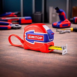 Trena De Aco Profissional 5 Metros 32mm 3,6m Sem Dobra Emtop