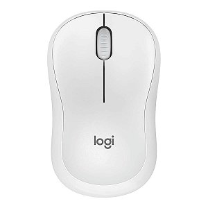 Mouse Sem Fio Logitech M240 Silent Bluetooth 4000dpi Branco