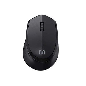 Mouse Sem Fio Usb 1600 Dpi Silencioso Mo402 Preto Multilaser